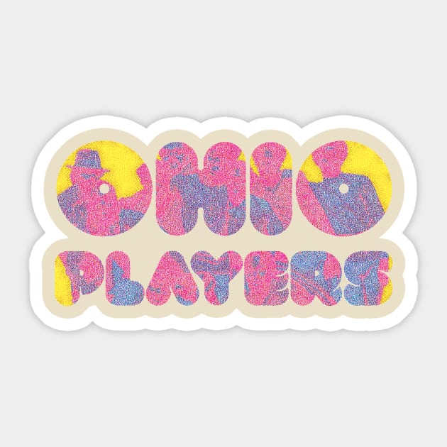 Ohio Players Sticker by HAPPY TRIP PRESS
